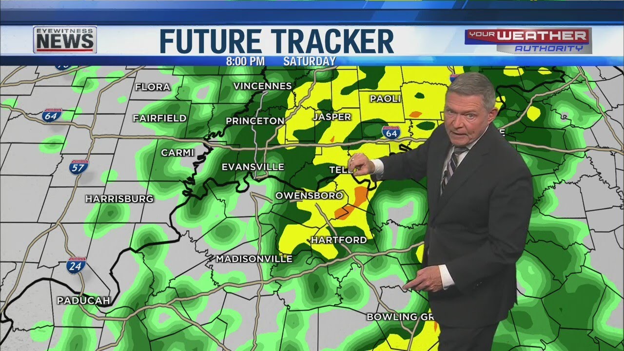 Nice Friday / Rain Returns Saturday - YouTube
