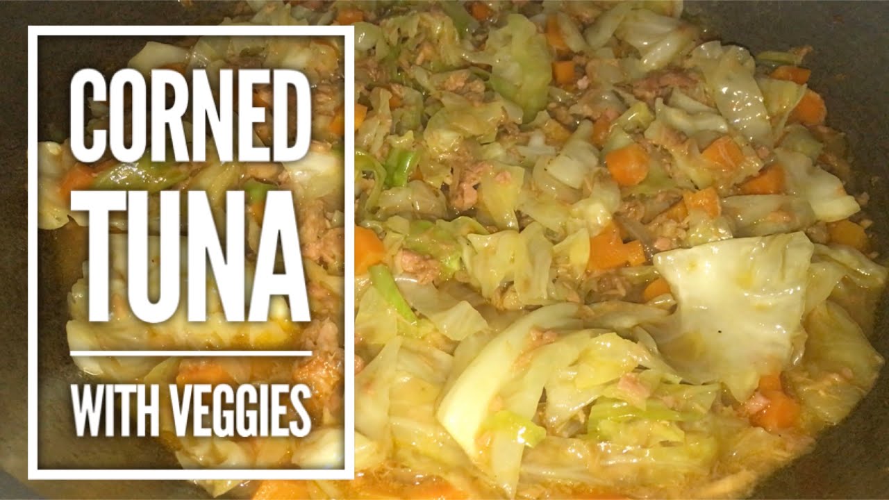 How To Cook Quick And Easy Corned Tuna Recipe | Nica Buenafe - YouTube