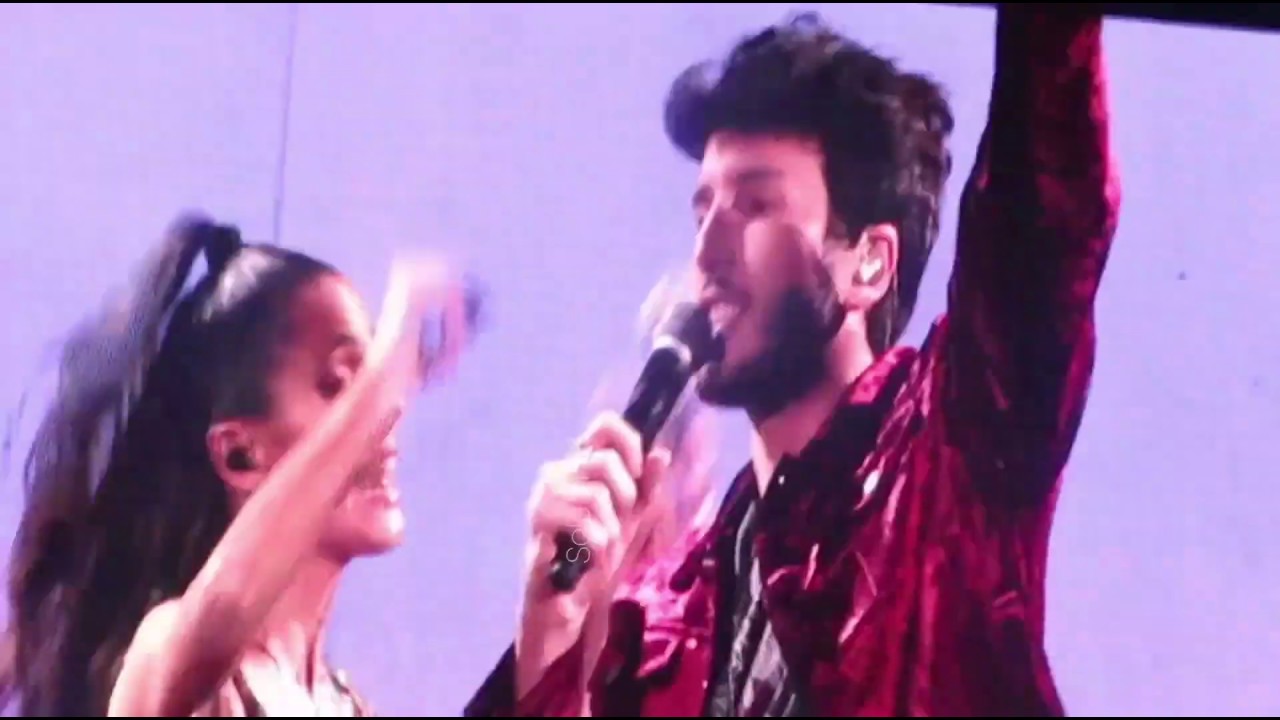 TINI Stoessel y Sebastian yatra - Quiero Volver ‐  luna park 2019