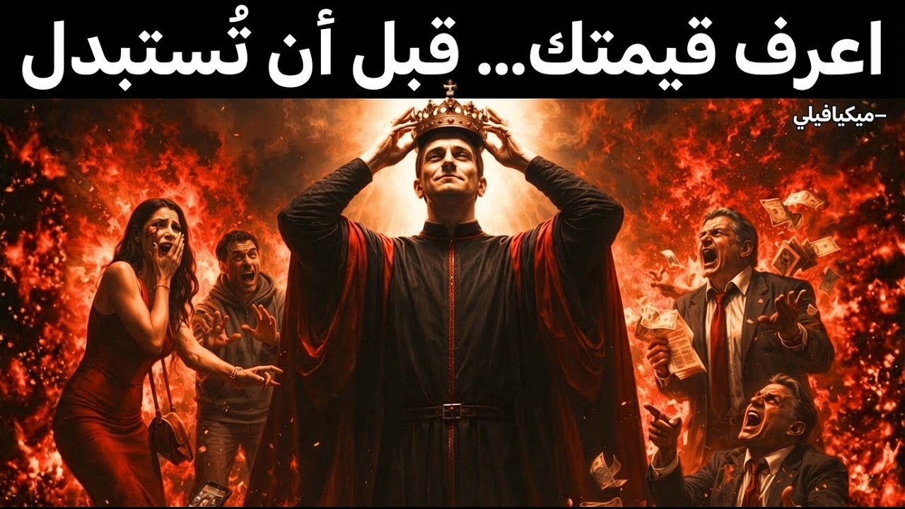 تعلّم كيف تزيد قيمتك | ميكيافيلي: كن لا يُمَس تحت المجهر (قواعد الهيبة والقوة)