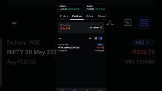 BTST | Nifty Gap Up Opening 🚀 Real Option Trading Journey #btstrending #BTST