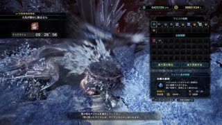 【MHW:I】六花が静かに眠るなら 歴戦王イヴェルカーナ ハンマー '9'28'56'