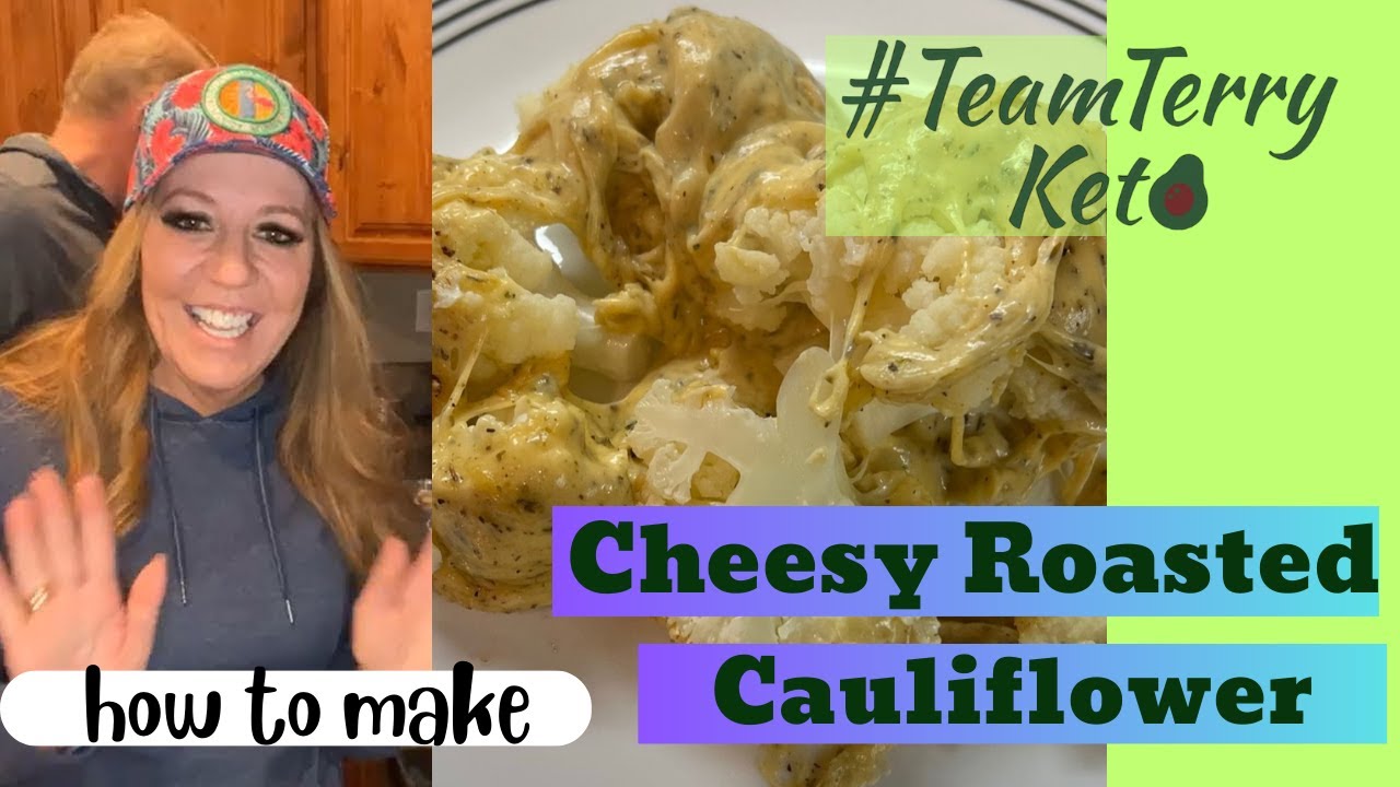 Cheesy Roasted Cauliflower Recipe! YouTube