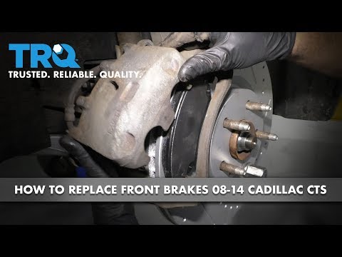How to Replace Front Brakes 08-14 Cadillac CTS