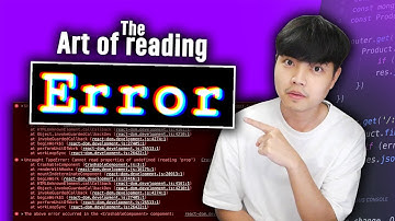 ศิลปะของการอ่าน Error 👨‍💻💯