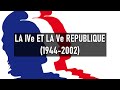 📚 LA IVe ET LA Ve RÉPUBLIQUE (1944-2002) 📚