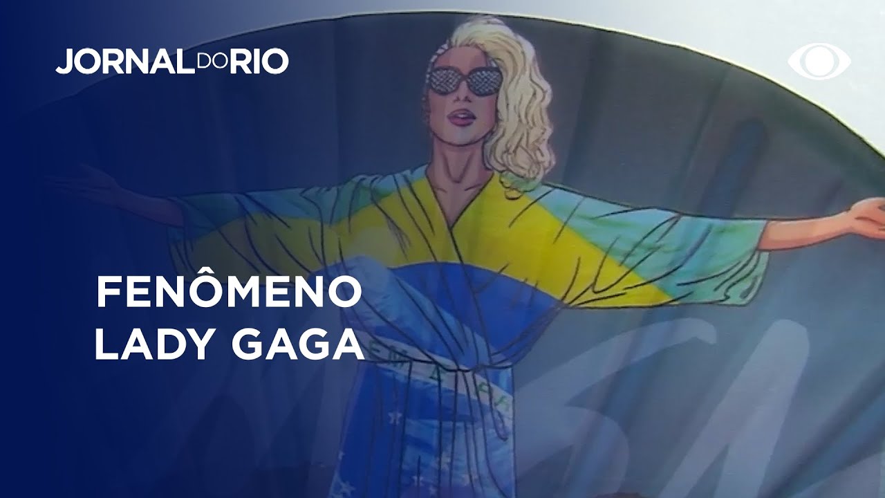 Cantora Lady Gaga se apresenta hoje em Copacabana