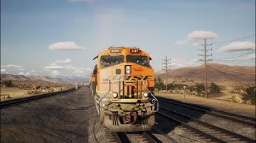 Train Sim World 3 PS5 Game Introduction and Cajon Pass Introduction