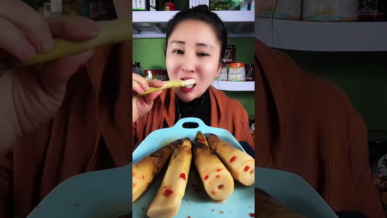 Asmr pickled bamboo shoots 절인 죽순 #710