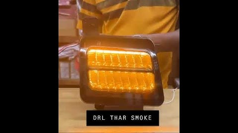 Thar drl with matrix indicater in smoke colour@BRCARSTUDIO2929