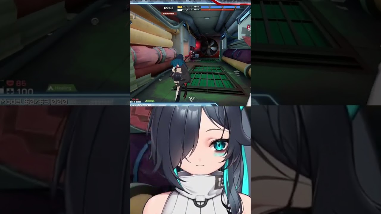 VTuber Is a Real Strinova Gamer !! #shorts