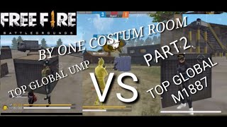 By One Top Global Ump Vs Top Global Shootgan M1887 Free Fire Battlegrounds