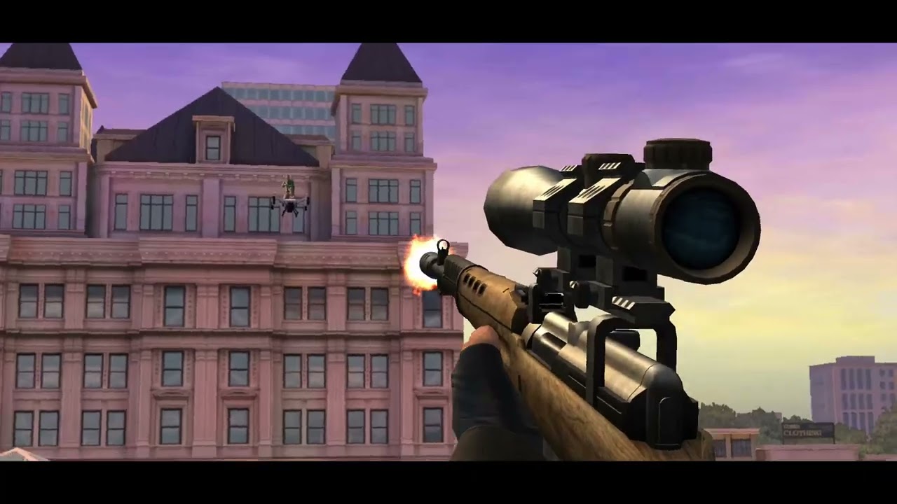 sniperスマホ Pure Sniper Z21 Albany Boss 1,2,3,4,5 | Android Gameplay - YouTube