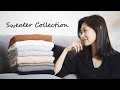 Sweater Collection 我的毛衣合集 | 秋冬必备基础款毛衣 | 穿搭 | Uniqlo Everlane  &other stories  Aritzia Zara