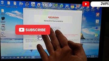 How to program ECU and ABS on Honda car