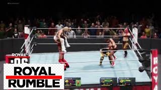 WWE 2K20 30-WOMAN ROYAL RUMBLE MATCH