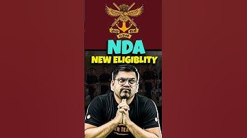 NDA 1 2026 New Eligibility Criteria😱#nda#nationaldefenceacademy #indianarmy #armedforces #indiannavy