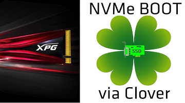 How to boot every computer from NVME using Clover - short version