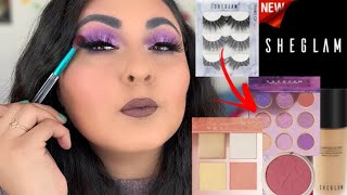 ALL *NEW* SHEGLAM + SHEIN MAKEUP TESTED // EYES, LIPS, &  FACE!!