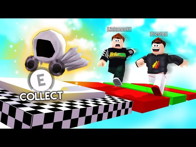 Roblox 1v1 Obby Race For Worlds Most Expensive Dominus - offical prestonplayz rainbow tie dye roblox