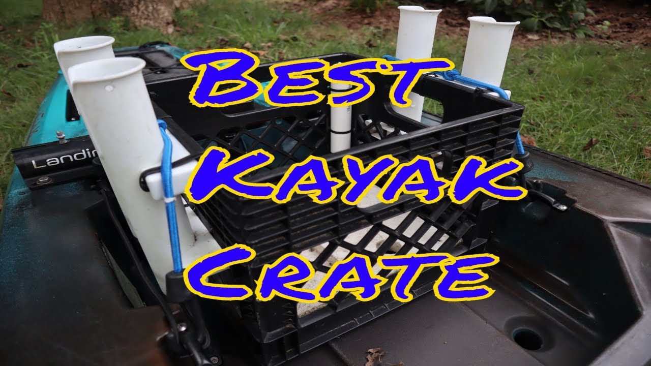 Kayak Fishing Crate Setup 