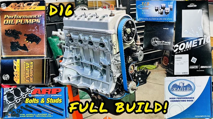 BUILDING A SINGLE CAM FOR ALL THE BOOST! FULL BUILD #honda  #d16 #build #diy #boost #new #fresh
