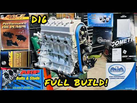 BUILDING A SINGLE CAM FOR ALL THE BOOST! FULL BUILD #honda  #d16 #build #diy #boost #new #fresh