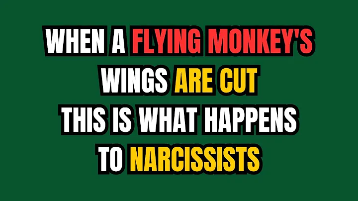 When a flying monkey's wings are cut, this is what happens to narcissists |NPD| #narcissism