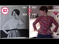 Retro und Vintage 1961 - Kimonobluse aus Jersey. Ein gemütlicher Näh-Vlog.