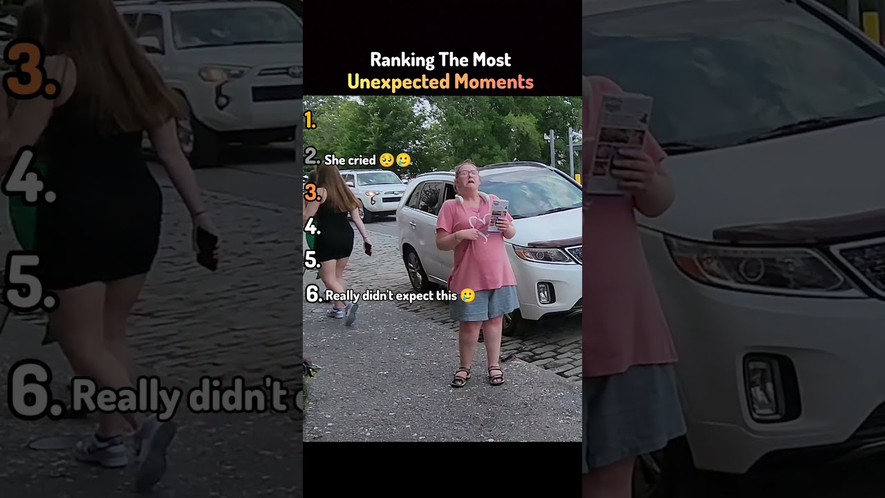 Ranking The Most Unexpected Moments Unexpectedmoments