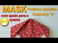 TUTORIAL MASK😷MÁSCARA 3D COM APOIO PARA O QUEIXO CONFORTO TOTAL NÃO EMBAÇA OS ÓCULOS, COSTURA RÁPIDA