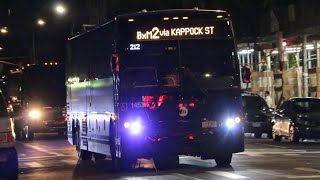 2021 Prevost X3-45 #1453 on the BxM2 at 5th Avenue and 81st Street