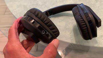 How to use the controls on a Avantree HT280 wireless headphones