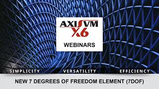New 7 degrees of freedom beam element in AxisVM X6 (7DOF)
