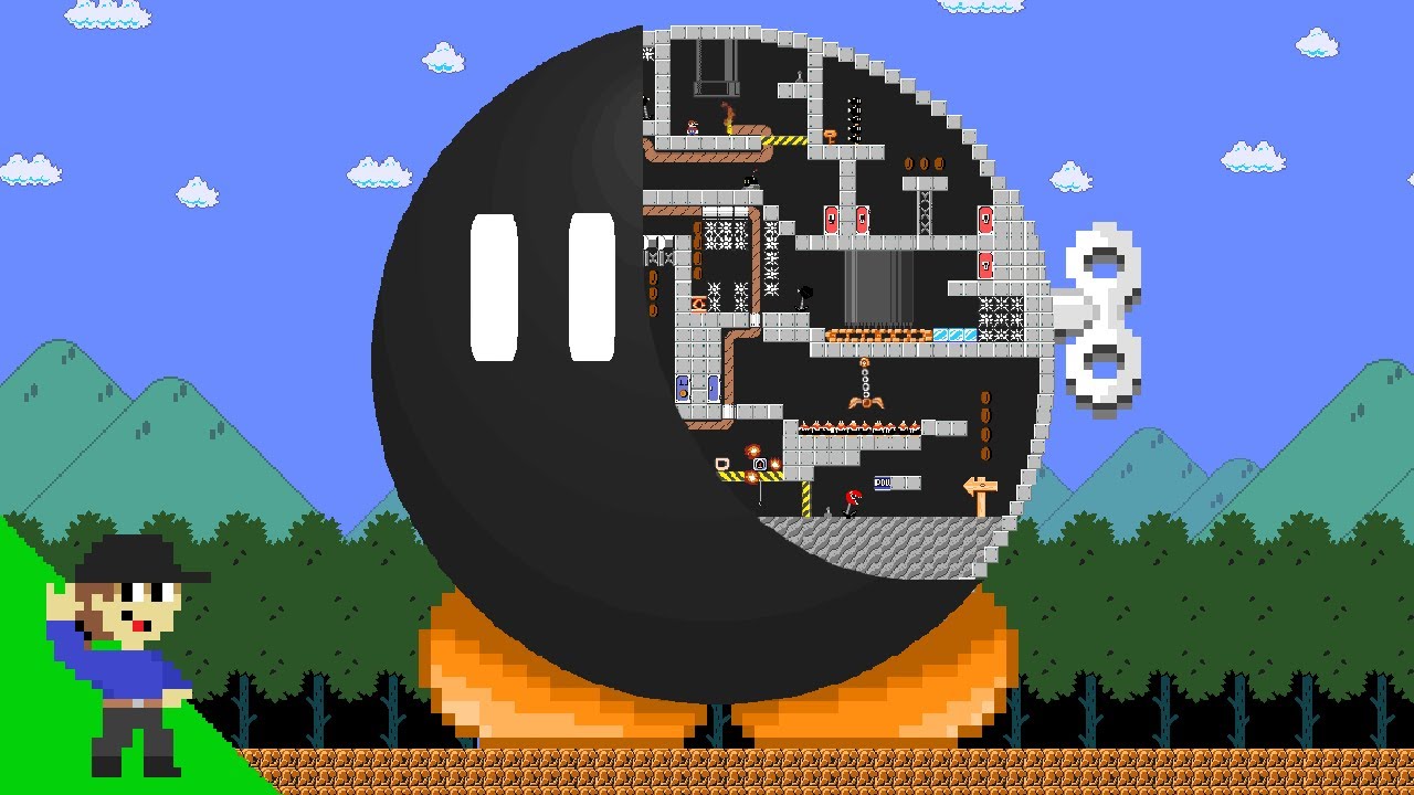 Level UP: Mario vs the Giant Bob-omb Maze