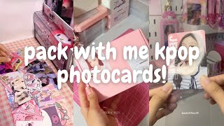 ✨ packing kpop photocards #10 [asmr] (tiktok compilation) | minsbymon