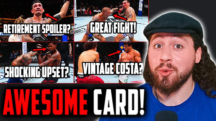 UFC 318 Recap Holloway vs Poirier 3 Post Fight Reaction & Breakdown