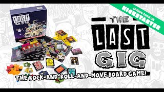 The Last Gig" is a cool new board game of life in a touring punk rock band  - Boing Boing