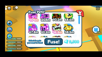 How to fuse golden Techno cat(pet simulator x)