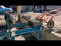 máquina de bloques industriales fabricada por José marino de León