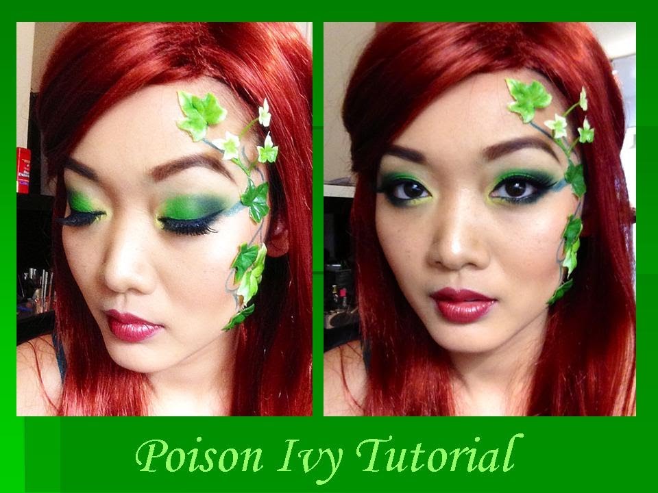 Poison Ivy Makeup Tutorial Video - YouTube