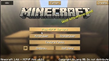 Minecraft - MCPVP - Mod Review - Download 1.4.7