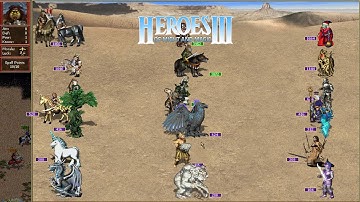 Heroes 3 COMBAT Two year growth Stronghold vs Tower and Rampart