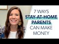 How to Make Extra Money as a Stay-at-Home Parent