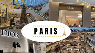 Paris, France 🇫🇷 Samaritaine Mall Christmas Vlog ! December 2021 A day in Paris