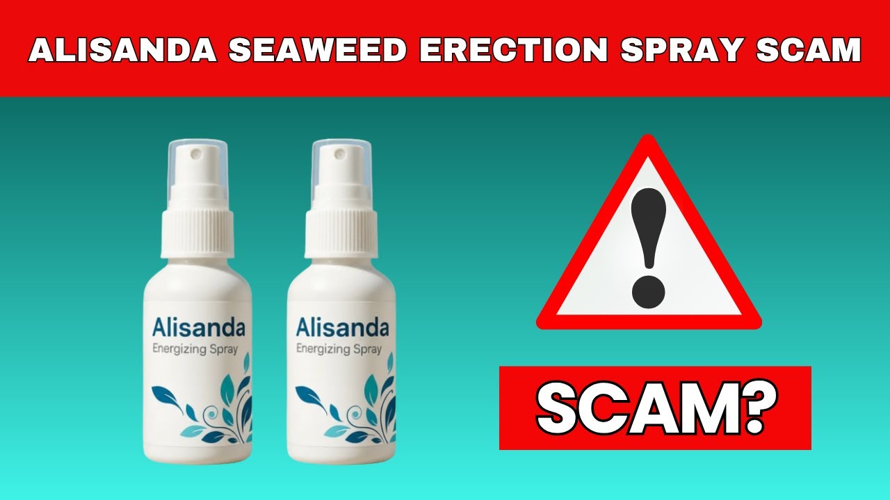 Обзор спрея для эрекции Alisanda с морскими водорослями — работает или обман?