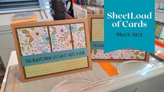 SheetLoad of Cards | March 2023