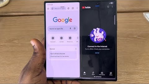 Samsung Z Fold 7: How to Enable Split Screen for YouTube and Chrome