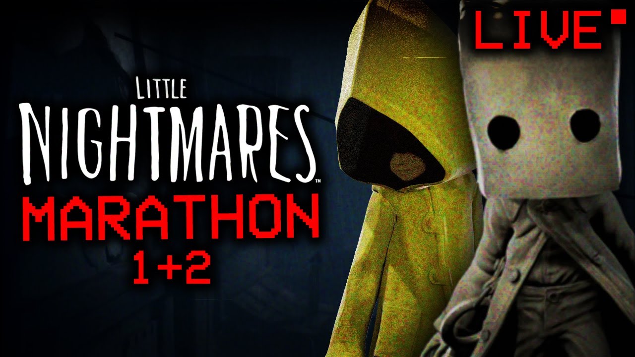 Catching Up On LITTLE NIGHTMARES Before 3 Comes Out! | Little Nightmares 1+2 STREAM