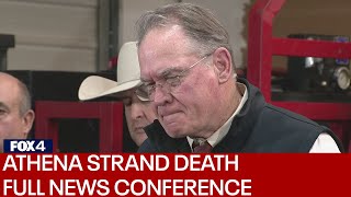 FULL PRESS CONFERENCE: Athena Strand found dead after being kidnapped by FedEx driver